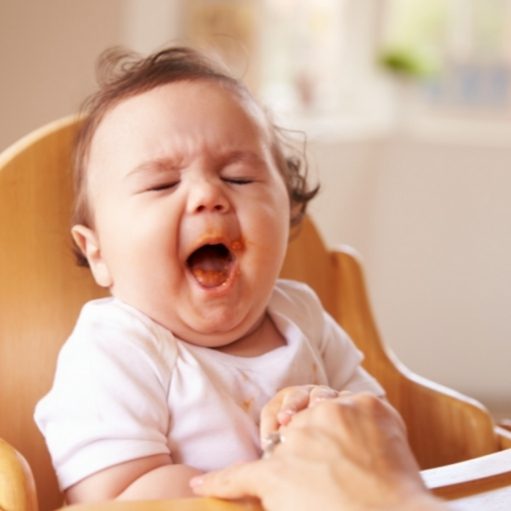 toddlers playing with finger foods