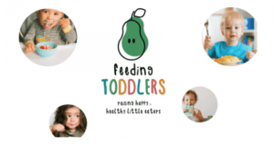 Pictured is a banner advertisement for the Feeding Toddlers Online Course by My Little Eater™