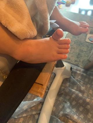 tricks to get footrest on Ikea highchair