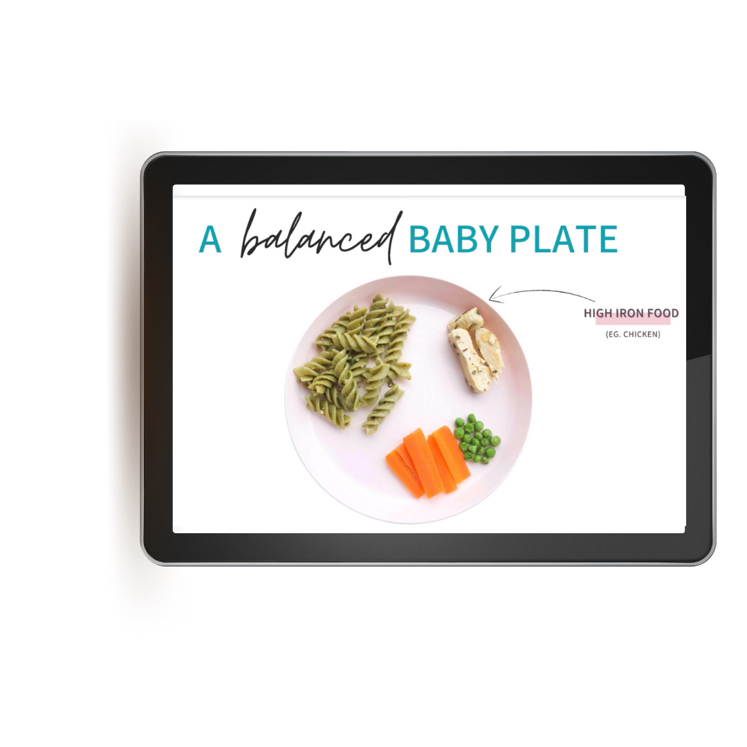 balanced baby plate