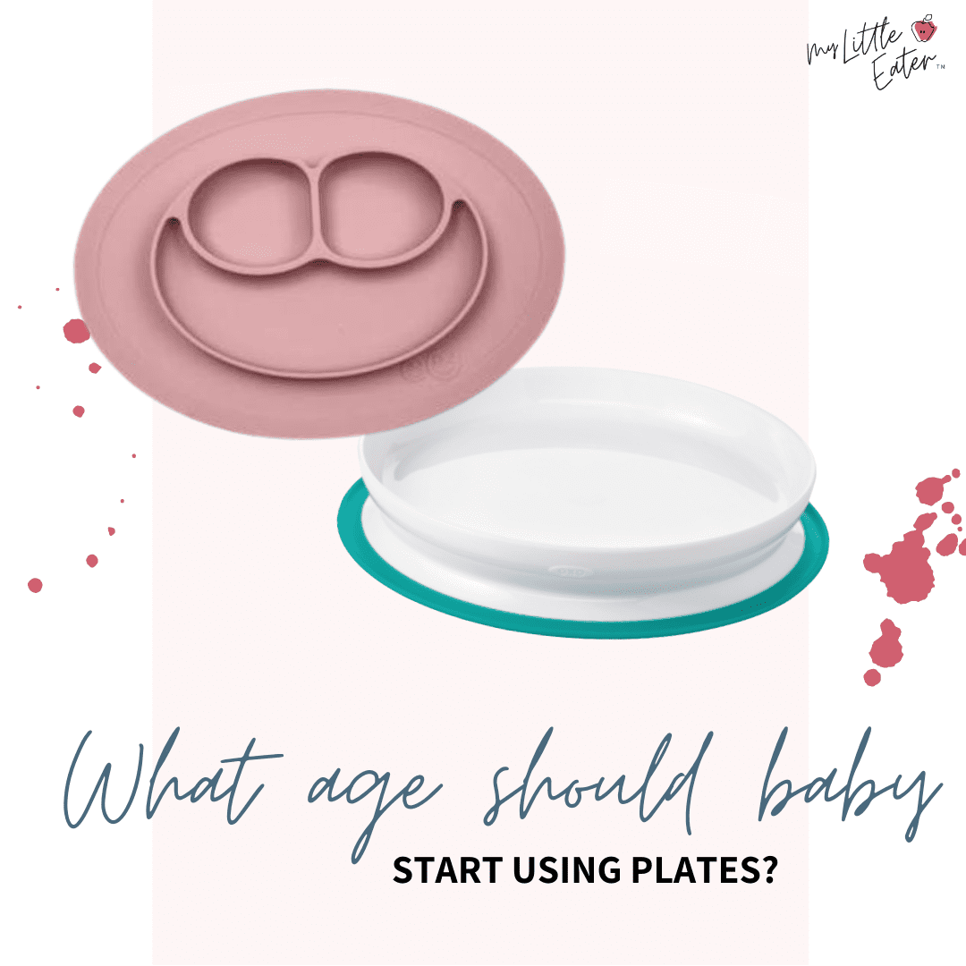 Instagram: @mylittleeater Topic: What age should babies start using plates?