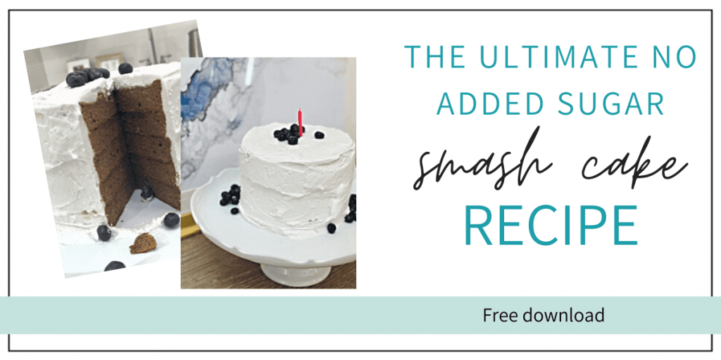 baby smash cake recipe