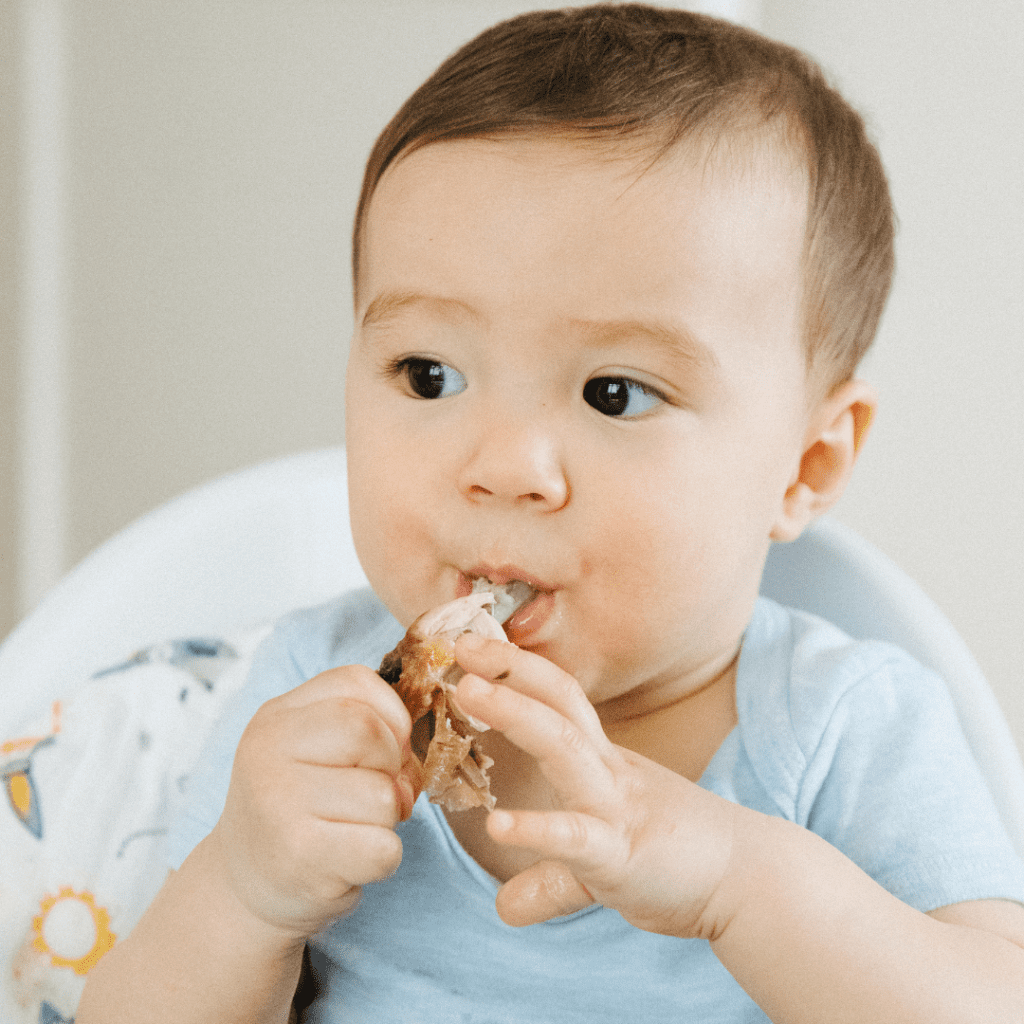 baby gag reflex when starting solids