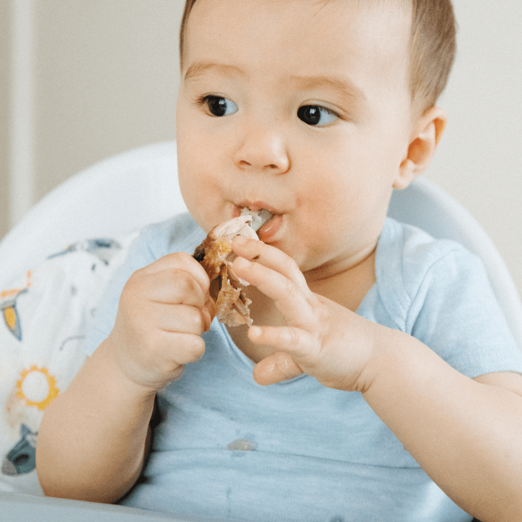 transitioning from purées to finger foods